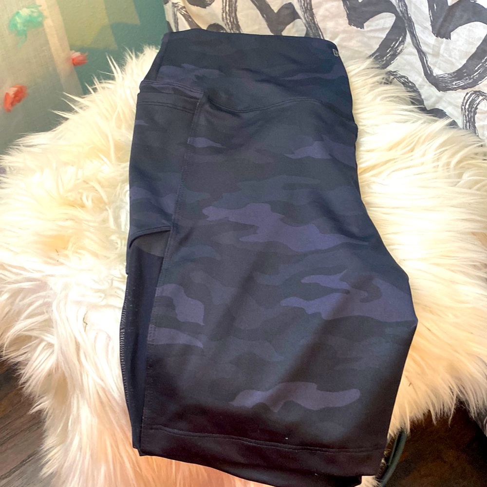 Camo biking shorts